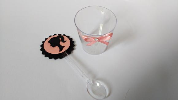 Copo de brigadeiro - Barbie paris 2