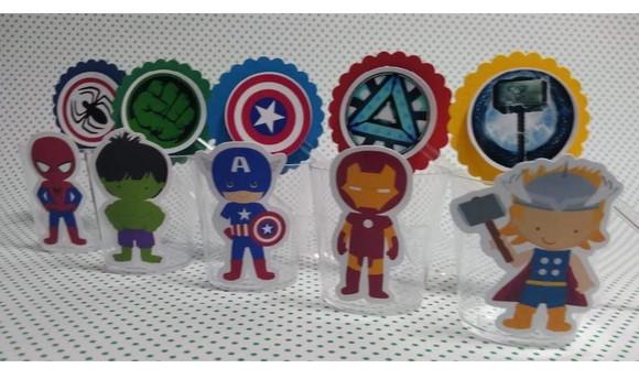 copo brigadeiro - Vingadores