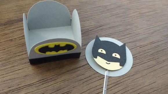 Forminha + topper - Batman