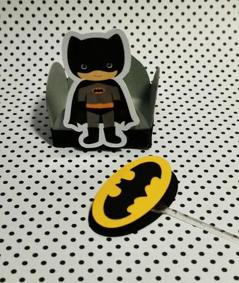 Forminha + topper - Batman