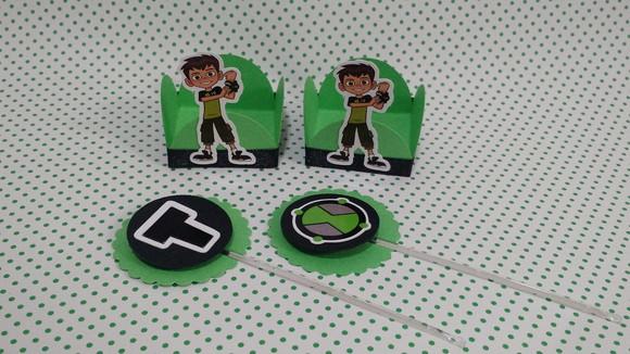 Forminha + topper - Ben 10