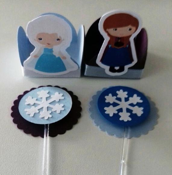 Forminha + topper - Frozen