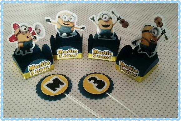 Forminha + Topper - Minions 02