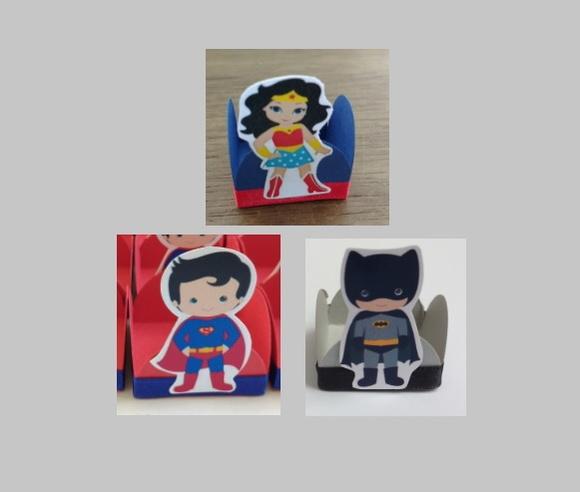 Forminhas superman vs batman
