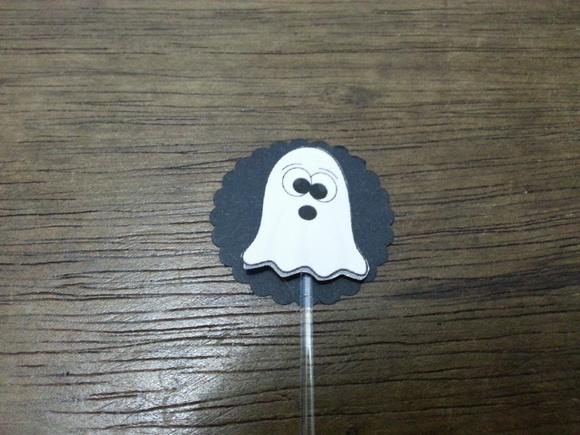 Kit 10un - Topper Fantasma