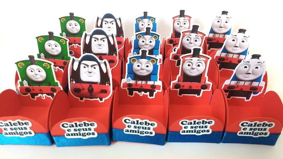 Kit 20un - Forminha - Trem Thomas e Seus Amigos 02