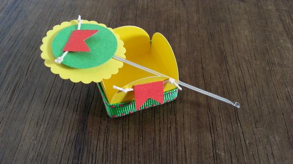 Kit 20un - Forminha + Topper Festa Junina