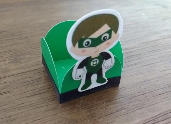 Kit 20un - Forminha Lanterna Verde