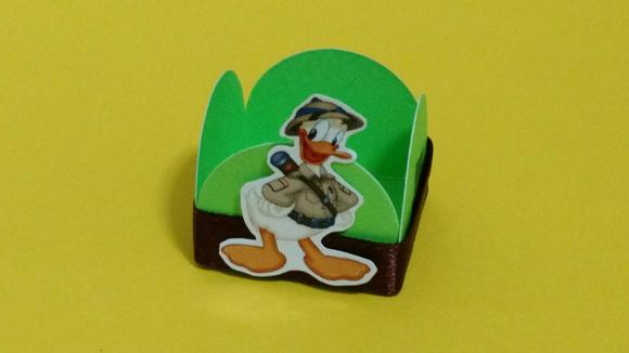 Kit 20un - Forminha Mickey Safari