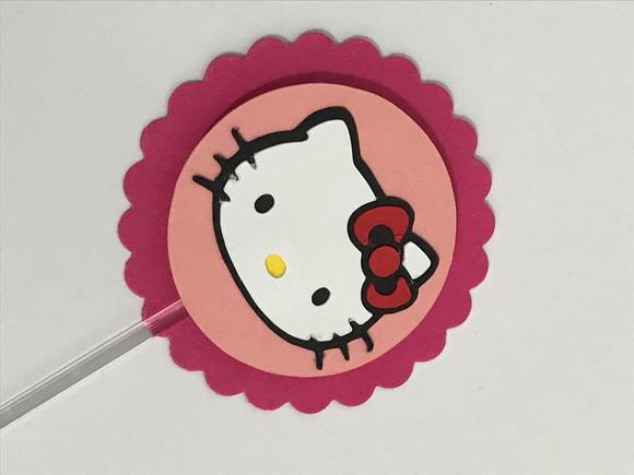 Kit 20un - Topper - Hello Kitty