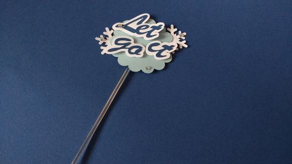 Kit 20un - Topper para Cupcake - Frozen 1