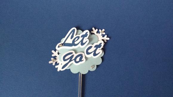 Kit 20un - Topper para Cupcake - Frozen 1