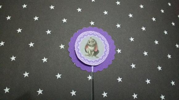 Kit 20un -topper - Princesa Sofia