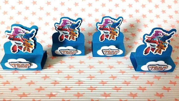 Porta chocolate duplo - super wings