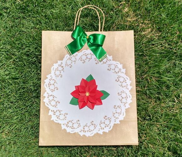 Sacola Natal - G - tam 39x32x16