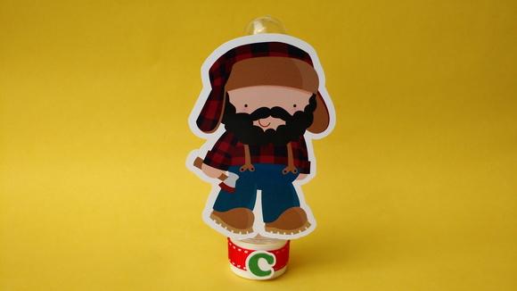 Tubete chapeuzinho vermelho