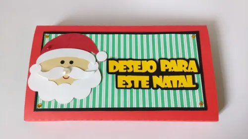 Caixa - Desejos de Natal com chocolate