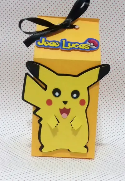 Caixa milk - Pokemon