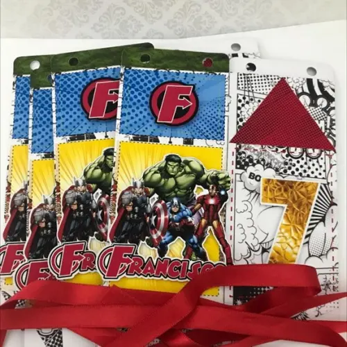 Caixa milk - Vingadores