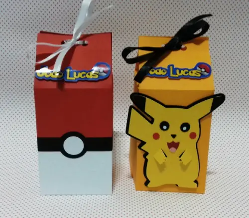 Caixa milk - Pokemon