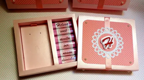 Caixa para daminhas e pajem