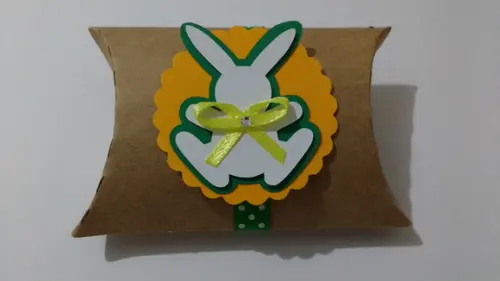 Caixa travesseiro - Coelho 01