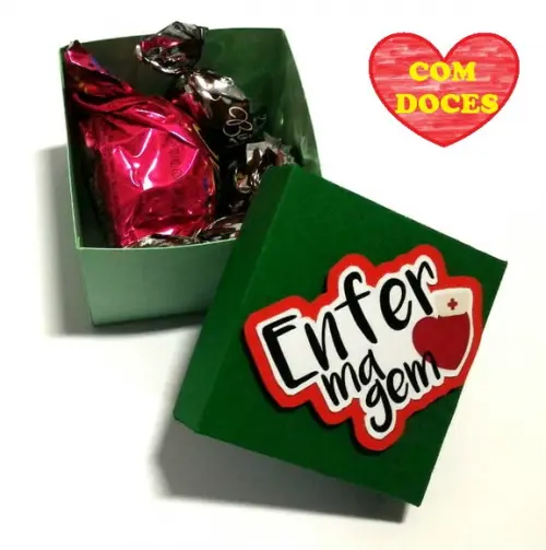 Caixinha - Dia da Enfermagem DOCES