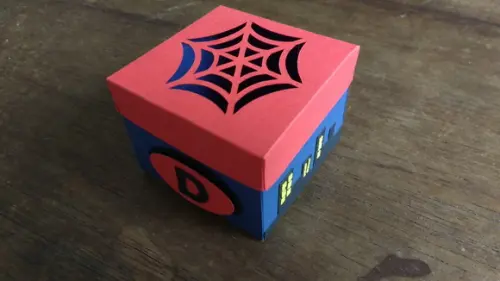 Caixinha - Homem aranha