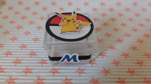 Caixinha de acrílico - Pokemon