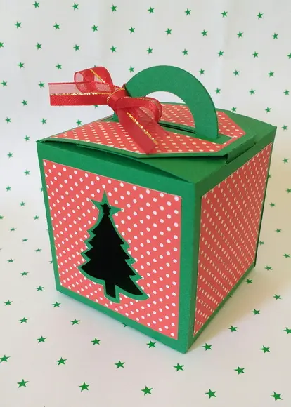 Caixinha de natal - Mod.1