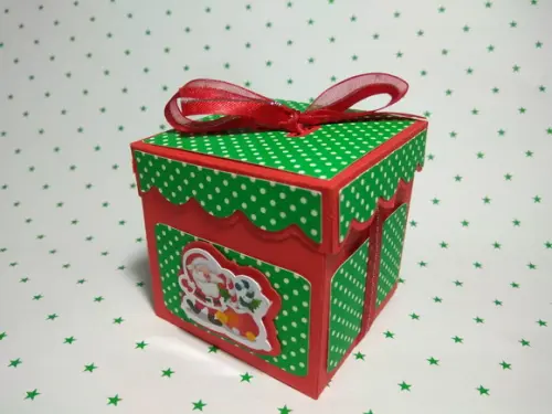 Caixinha de natal - Mod.2