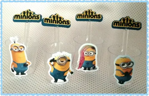 Copo brigadeiro - Minions