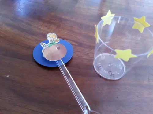 Copo brigadeiro - pequeno principe