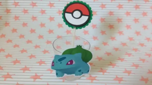 Copo brigadeiro - Pokemon