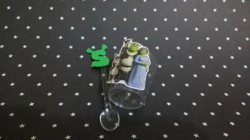 Copo brigadeiro - Shrek