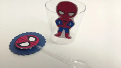 Copo brigadeiro - Super homem