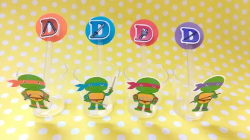 Copo brigadeiro - tartaruga ninja 02