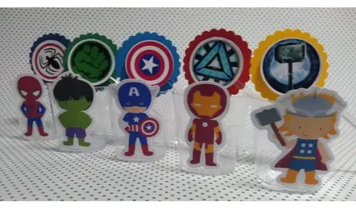copo brigadeiro - Vingadores