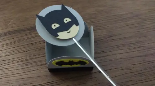 Forminha + topper - Batman