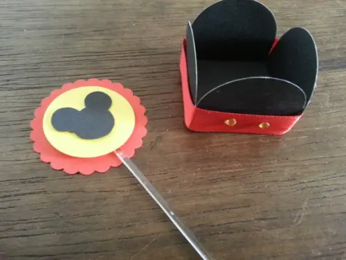 Forminha + topper - Mickey
