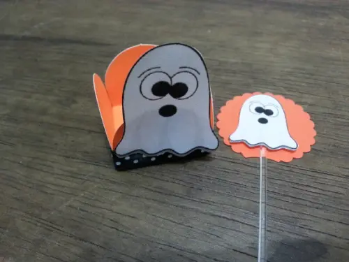 Forminha+topper Halloween
