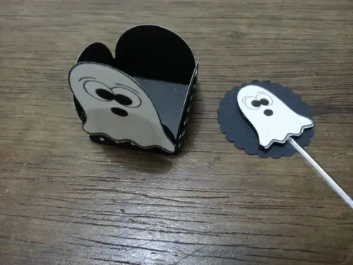 Forminha+topper Halloween