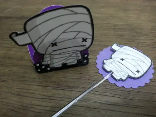 Forminha+topper Halloween