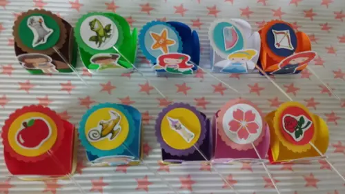 Forminhas + toppers - Princesas