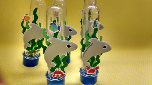 Kit 10un - Tubete - Fundo do Mar