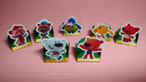 Kit 20un - Forminha - Be Be Bears
