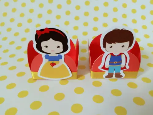 Kit 20un - Forminha - Branca de Neve