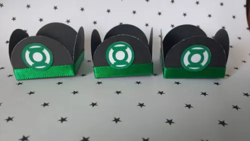Kit 20un - Forminha - Lanterna Verde