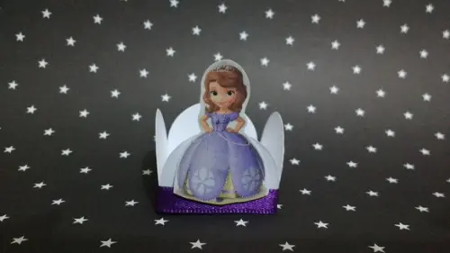 Kit 20un - Forminha - Princesa Sofia