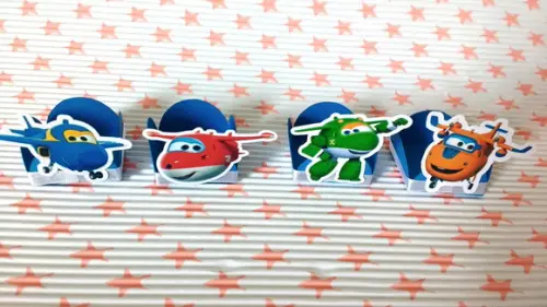 Kit 20un - Forminha - Super Wings